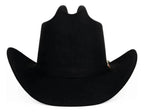 Tombstone 50X Viejon Style Beaver Fur Felt Western Cowboy Hat - Black - OriginalWestern.com