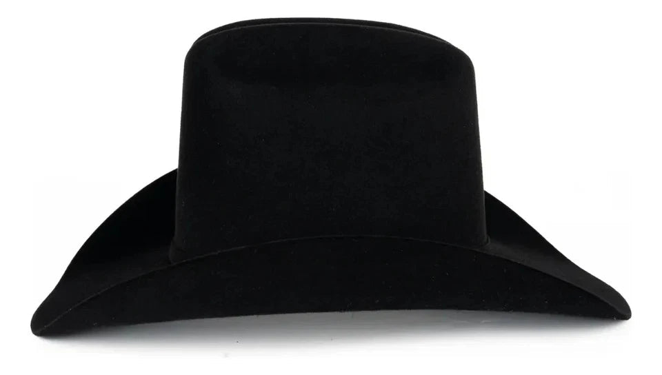 Tombstone 50X Viejon Style Beaver Fur Felt Western Cowboy Hat - Black - OriginalWestern.com
