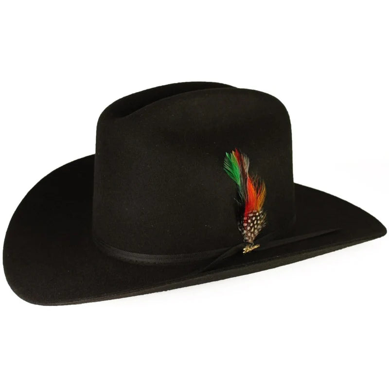 Men’s Morcon 20X Sinaloa Rancher (M-5) Style Western Cowboy Fur Felt Hat - Black