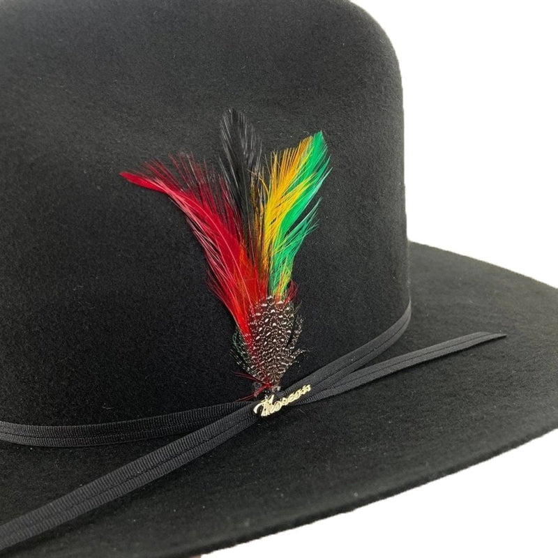 Men’s Morcon 20X Sinaloa Rancher (M-5) Style Western Cowboy Fur Felt Hat - Black