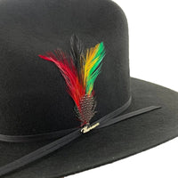 Men’s Morcon 20X Sinaloa Rancher (M-5) Style Western Cowboy Fur Felt Hat - Black