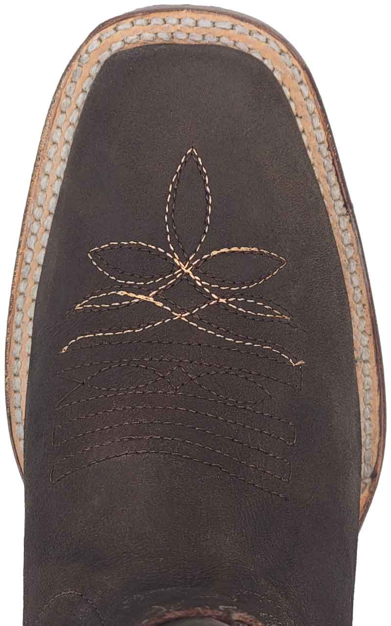 Women´s Silverton Amanda All Leather Square Toe Boots-Chocolate