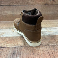 Men's Leather Zipper Work Boots Oil/Water Resistant Est.330