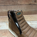 Men's Leather Zipper Work Boots Oil/Water Resistant Est.330