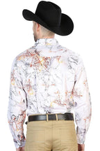 Camisa Casual Blanca El Señor De Los Cielos 43993
