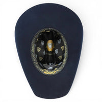 White Diamonds 200X Sinaloa Style Western Cowboy Fur Felt Hat - Navy Blue - OriginalWestern.com