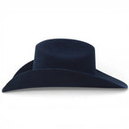 White Diamonds 200X Sinaloa Style Western Cowboy Fur Felt Hat - Navy Blue - OriginalWestern.com