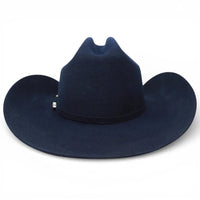 White Diamonds 200X Sinaloa Style Western Cowboy Fur Felt Hat - Navy Blue - OriginalWestern.com