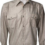White Diamonds Boots - Marble Denim Shirt - Beige WD-829 - OriginalWestern.com