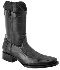 White Diamonds Men's Embossed Elephant Print Bota Grabada Elefante MC/2 Boots – Black - OriginalWestern.com
