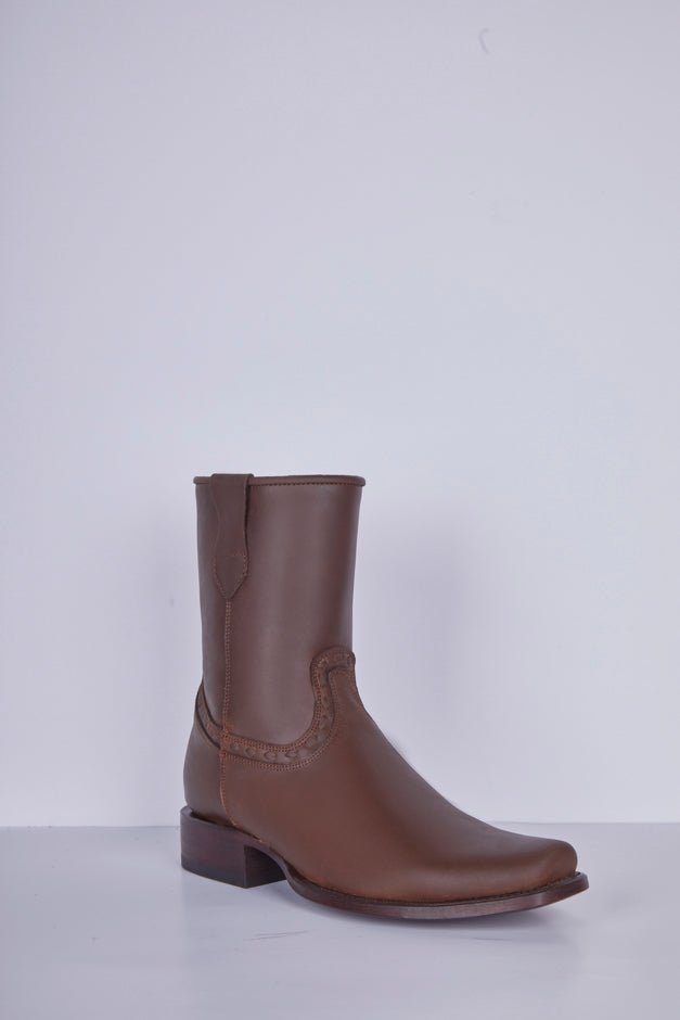 White Diamonds Men's Full - Grain Leather Casual Boots – Cafe Brown - OriginalWestern.com