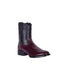 White Diamonds Men's Full - Grain Leather Roper Casual Boots – Black Cherry - OriginalWestern.com
