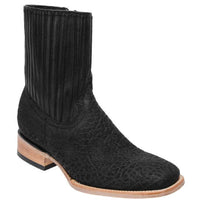 White Diamonds Men's Genuine Bull Neck Bota Casual Rodeo Boots – Black - OriginalWestern.com