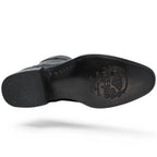 White Diamonds Men's Genuine Caiman Belly Short Cowboy Boots with Zipper – Black - OriginalWestern.com