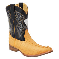 White Diamonds Men's Genuine Crocodile Round Toe Cowboy Boots – Butter - OriginalWestern.com