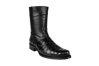White Diamonds Men's Genuine Ostrich Diamond Boots – Black - OriginalWestern.com