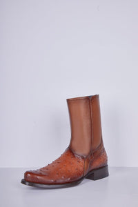 White Diamonds Men's Genuine Ostrich Diamond Boots – Shedron - OriginalWestern.com
