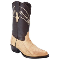 White Diamonds Men's Genuine Ostrich Leg Round Toe Cowboy Boots – Orix - OriginalWestern.com