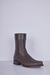 White Diamonds Men's Genuine Shark Skin Diamond Boots – Cafe Brown - OriginalWestern.com