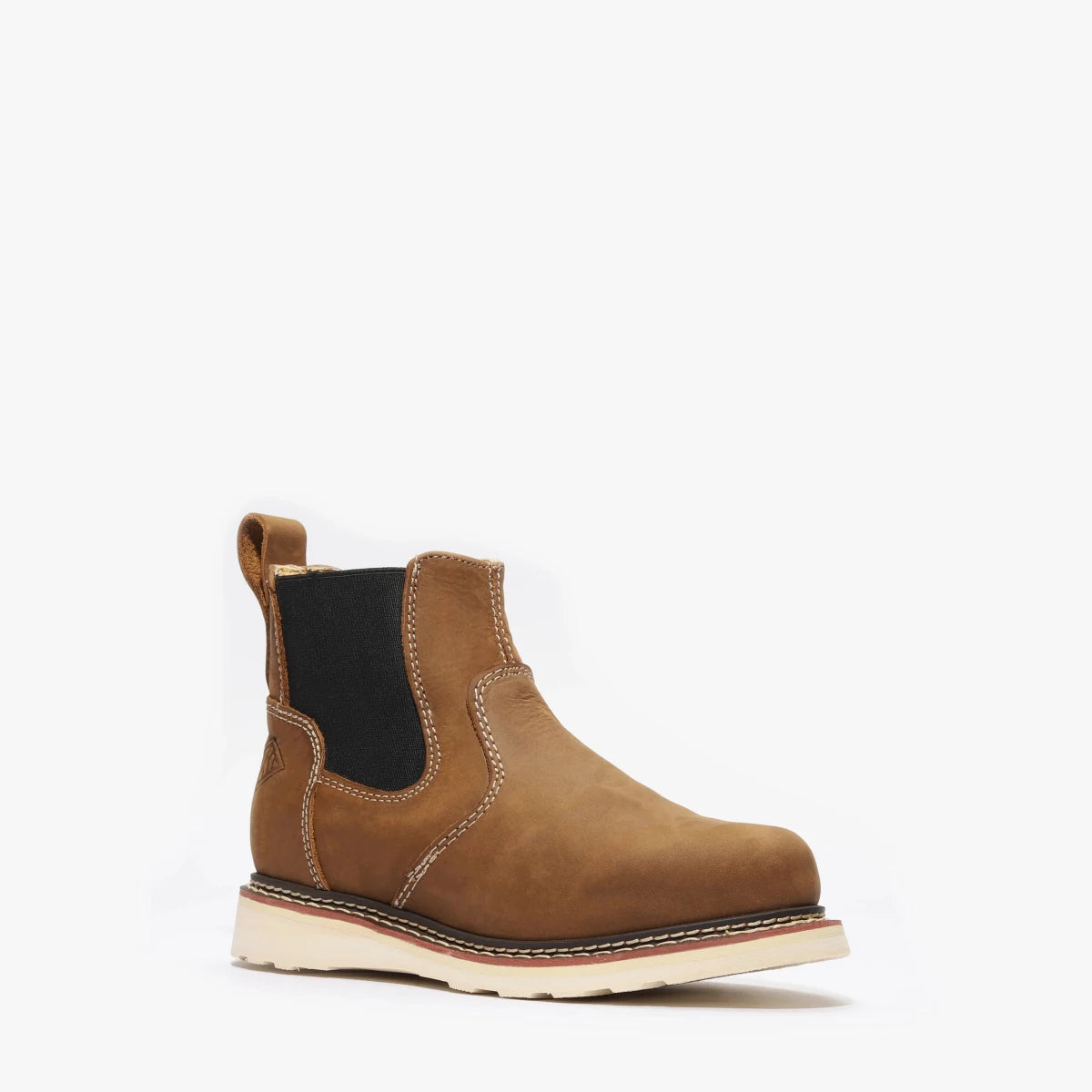 Women's Bonanza Frontier Lite 5” Chelsea Work Boots - Crazy Brown - OriginalWestern.com