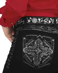 Women's Bootcut Denim Western Jeans - Black 773 - OriginalWestern.com
