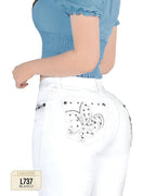 Women's Bootcut Denim Western Jeans - L737-Blanco - OriginalWestern.com