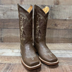 Women's Genuine Leather Cowgirl Rodeo Boots Est. 719 Tan - OriginalWestern.com