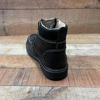 Women's Light Weight Zipper Work Boots Oil and Water Resistant Est. 330 Black - OriginalWestern.com
