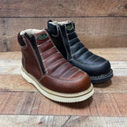 Women's Light Weight Zipper Work Boots Oil and Water Resistant Est. 330 Shedron - OriginalWestern.com