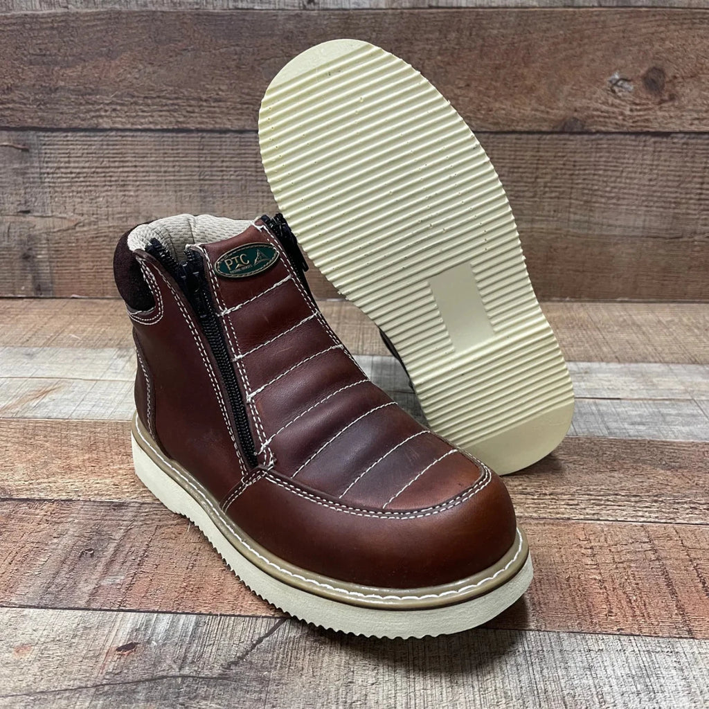 Women's Light Weight Zipper Work Boots Oil and Water Resistant Est. 330 Shedron - OriginalWestern.com