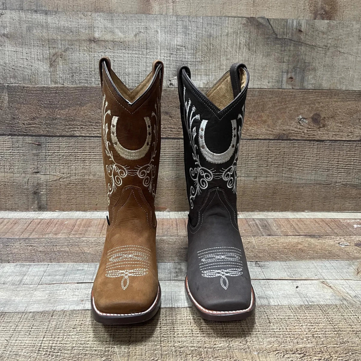 Women's Rodeo Cowgirl Boots Est. 388 Brown - OriginalWestern.com