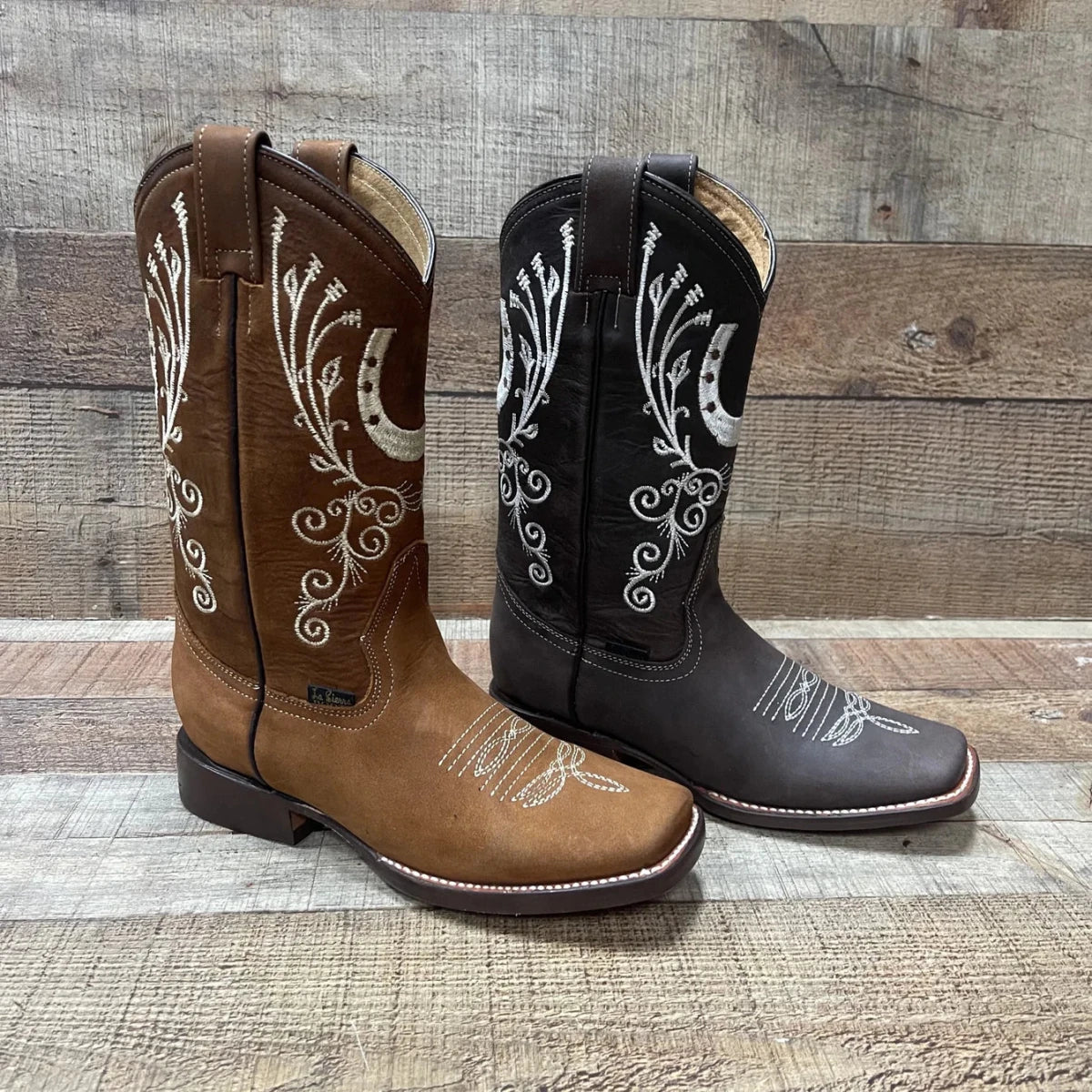 Women's Rodeo Cowgirl Boots Est. 388 Brown - OriginalWestern.com