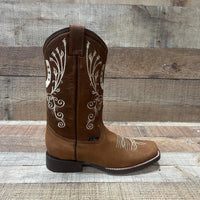 Women's Rodeo Cowgirl Boots Est. 388 Tan - OriginalWestern.com