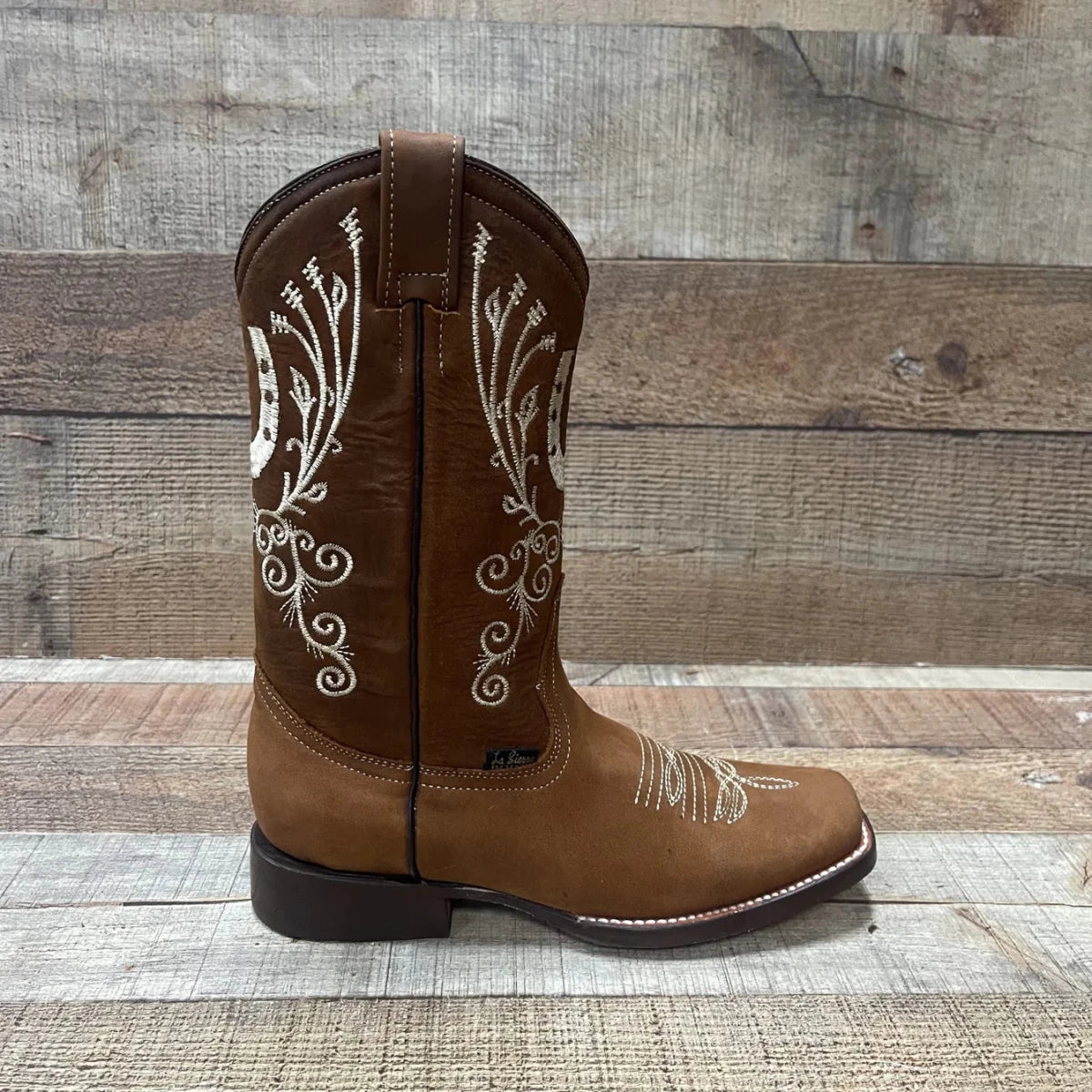 Women's Rodeo Cowgirl Boots Est. 388 Tan - OriginalWestern.com