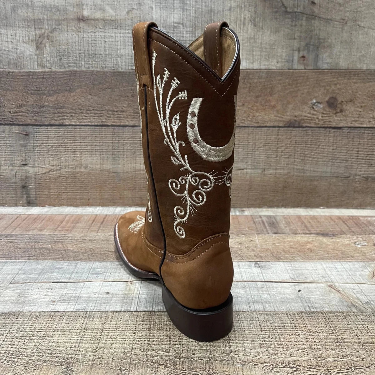 Women's Rodeo Cowgirl Boots Est. 388 Tan - OriginalWestern.com