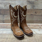 Women's Rodeo Cowgirl Boots Est. 388 Tan - OriginalWestern.com