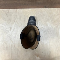 Women's Rodeo Cowgirl Boots Genuine Leather Snipped Toe Boots Est. 404 Black - OriginalWestern.com