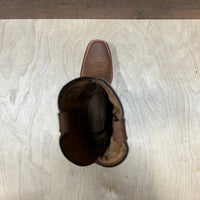 Women's Rodeo Cowgirl Boots Genuine Leather Snipped Toe Boots Est. 404 Tan - OriginalWestern.com