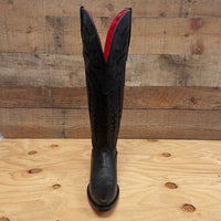 Women's Rodeo Cowgirl Boots Genuine Leather Snipped Toe High Heel Boots with Zipper Est. 203 - OriginalWestern.com