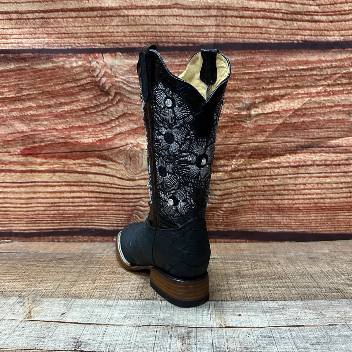 Women's Rodeo Cowgirl Genuine Leather Python Print - OriginalWestern.com
