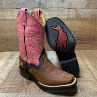 Women's Rodeo Cowgirl Western Pink Boots Est. 950 - OriginalWestern.com
