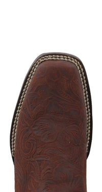 Women´s Silverton Andrea All Leather Square Toe Boots-Shedron - OriginalWestern.com