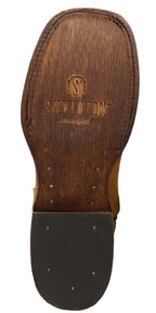 Women´s Silverton Dreamcatcher All Leather Wide Square Toe Boots-Honey - OriginalWestern.com