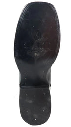 Women´s Silverton Grace All Leather Wide Square Toe Boots - Black - OriginalWestern.com
