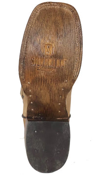 Women´s Silverton Jennifer All Leather Square Toe Boots - Beige - OriginalWestern.com
