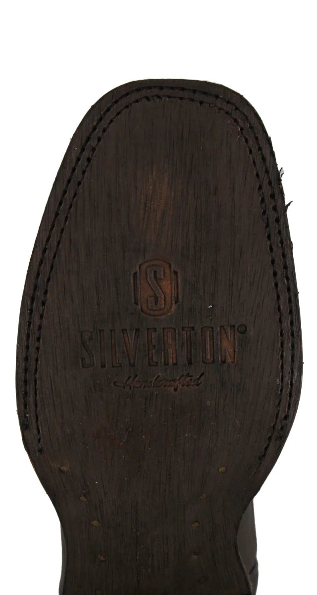 Women´s Silverton Jennifer All Leather Square Toe Boots - Brown - OriginalWestern.com