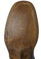 Women´s Silverton Linda All Leather Square Toe Boots-Chocolate - OriginalWestern.com