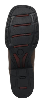 Women´s Silverton Patriot Lady All Leather Wide Square Toe Boots - Brown - OriginalWestern.com