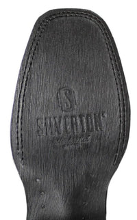 Women´s Silverton Sara All Leather Square Toe Boots - Black - OriginalWestern.com