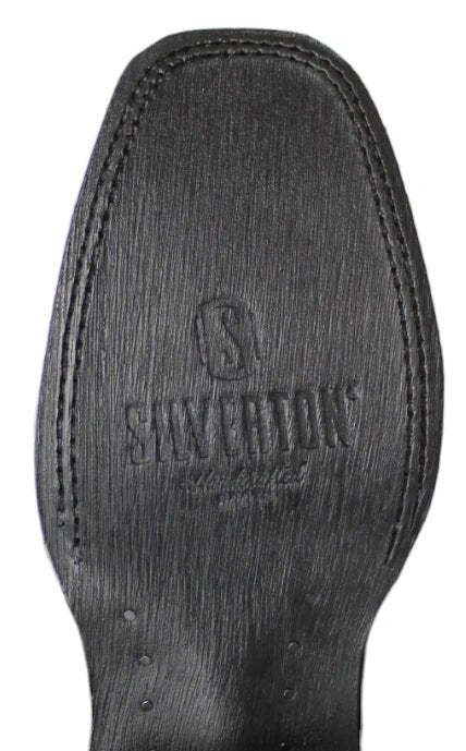 Women´s Silverton Sara All Leather Square Toe Boots - Black - OriginalWestern.com
